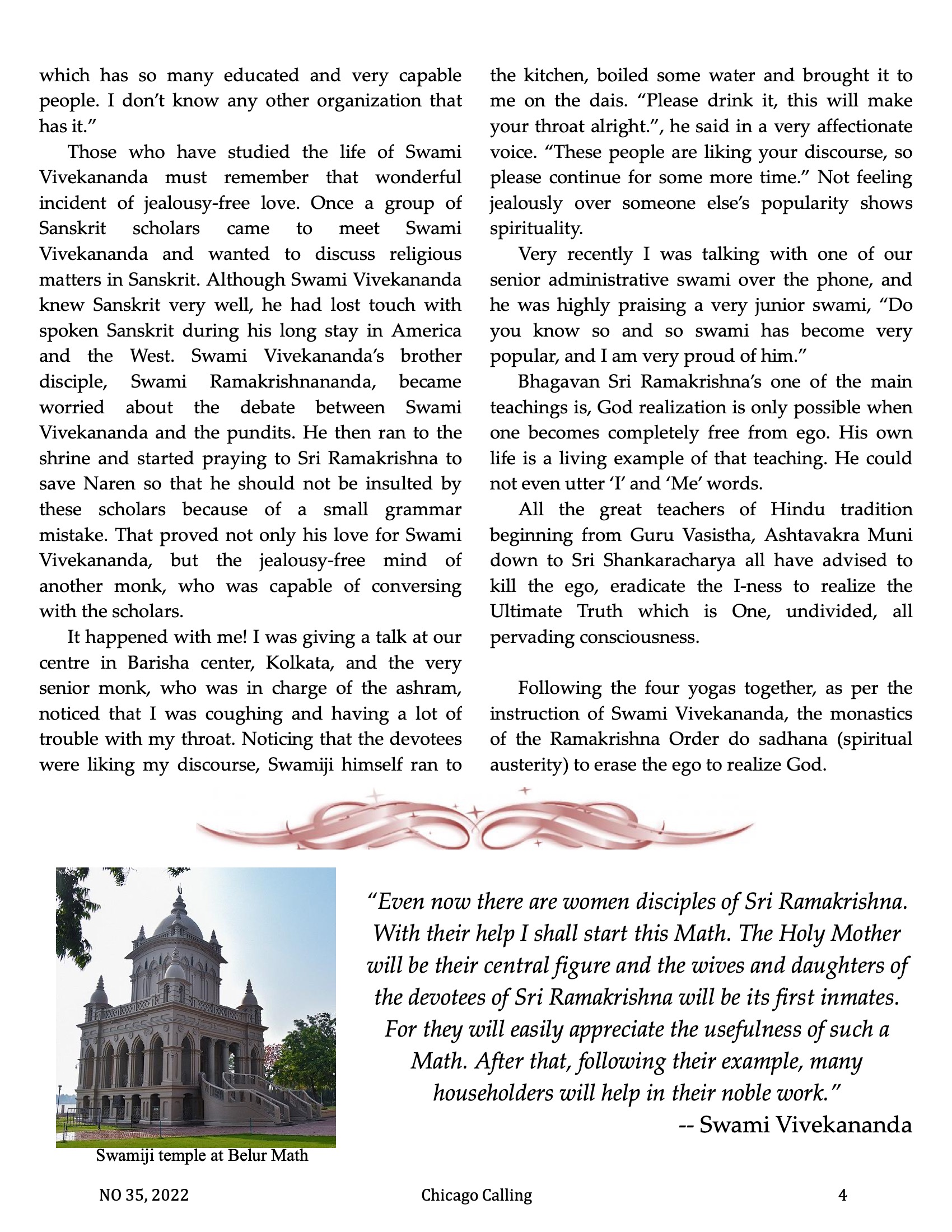Chicago Calling ezine