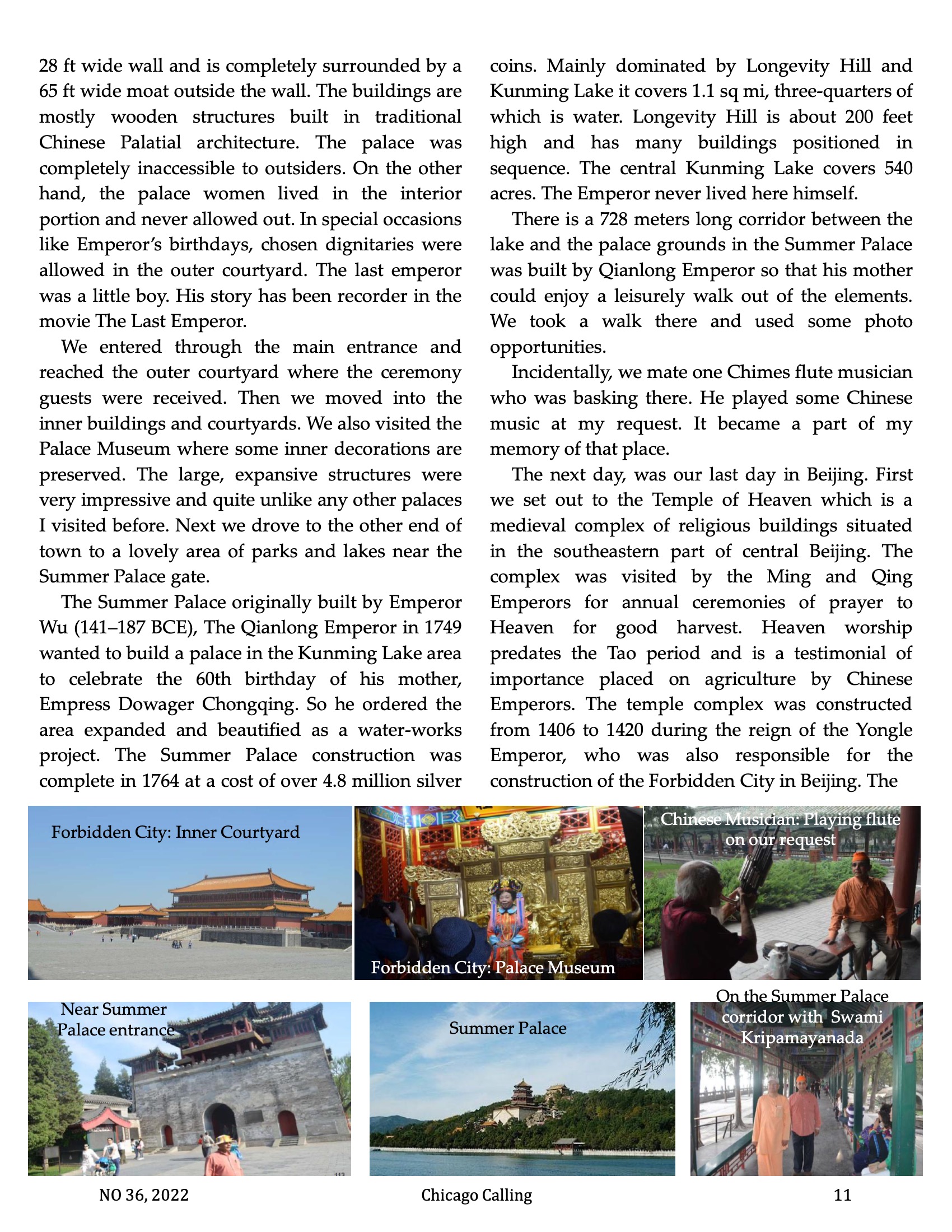 Chicago Calling ezine