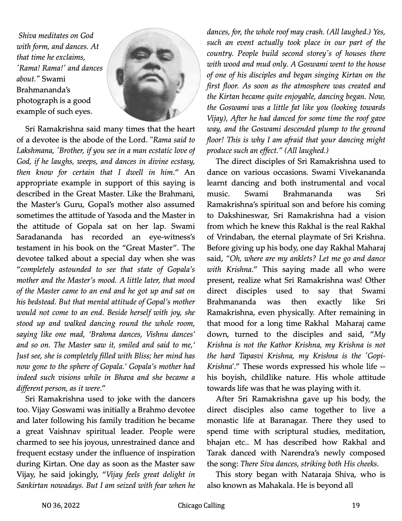 Chicago Calling ezine