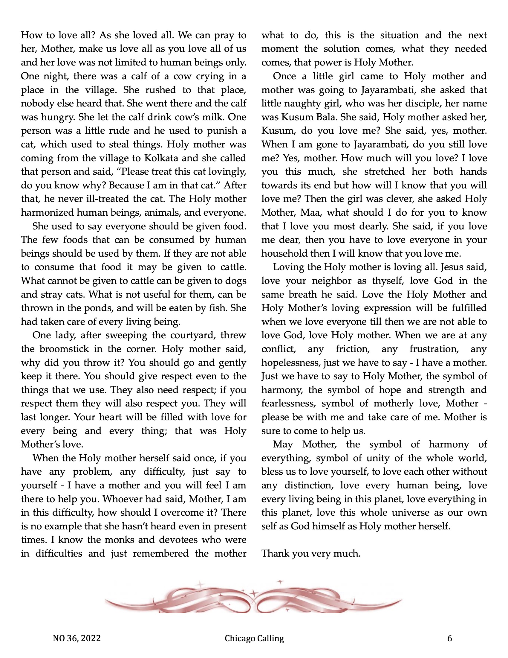 Chicago Calling ezine