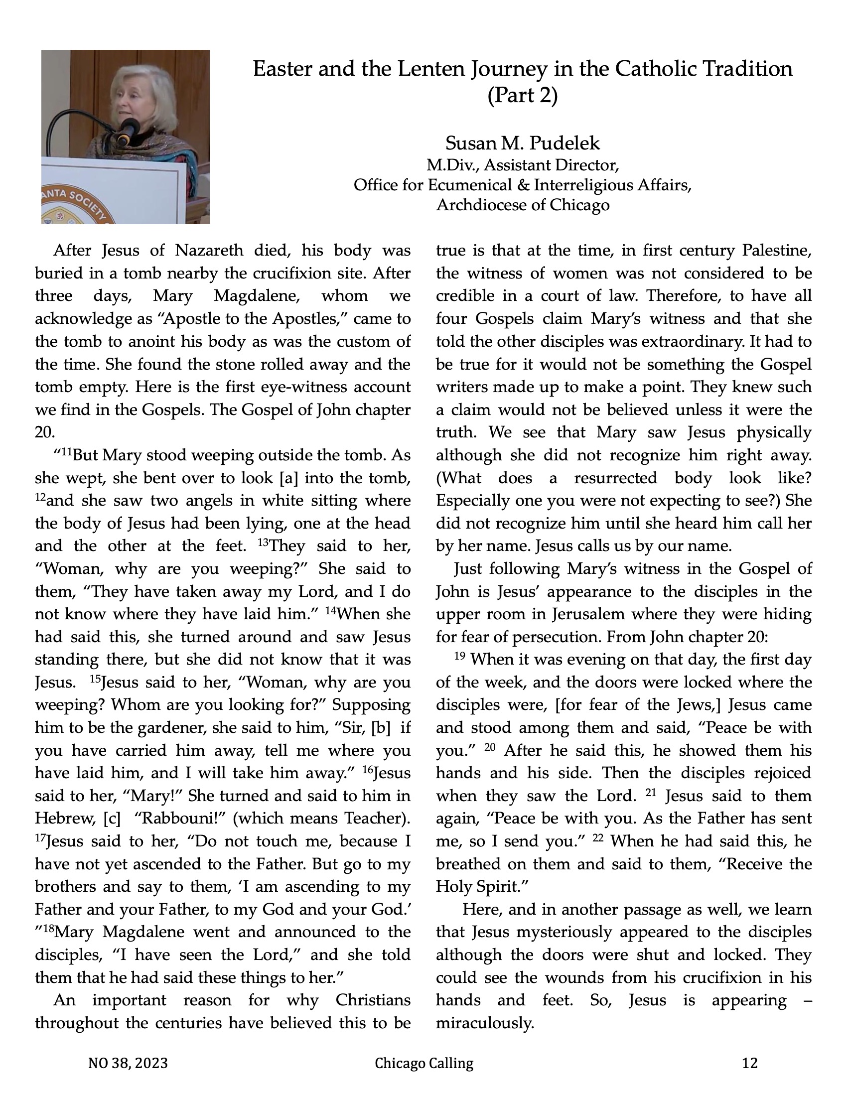 Chicago Calling ezine