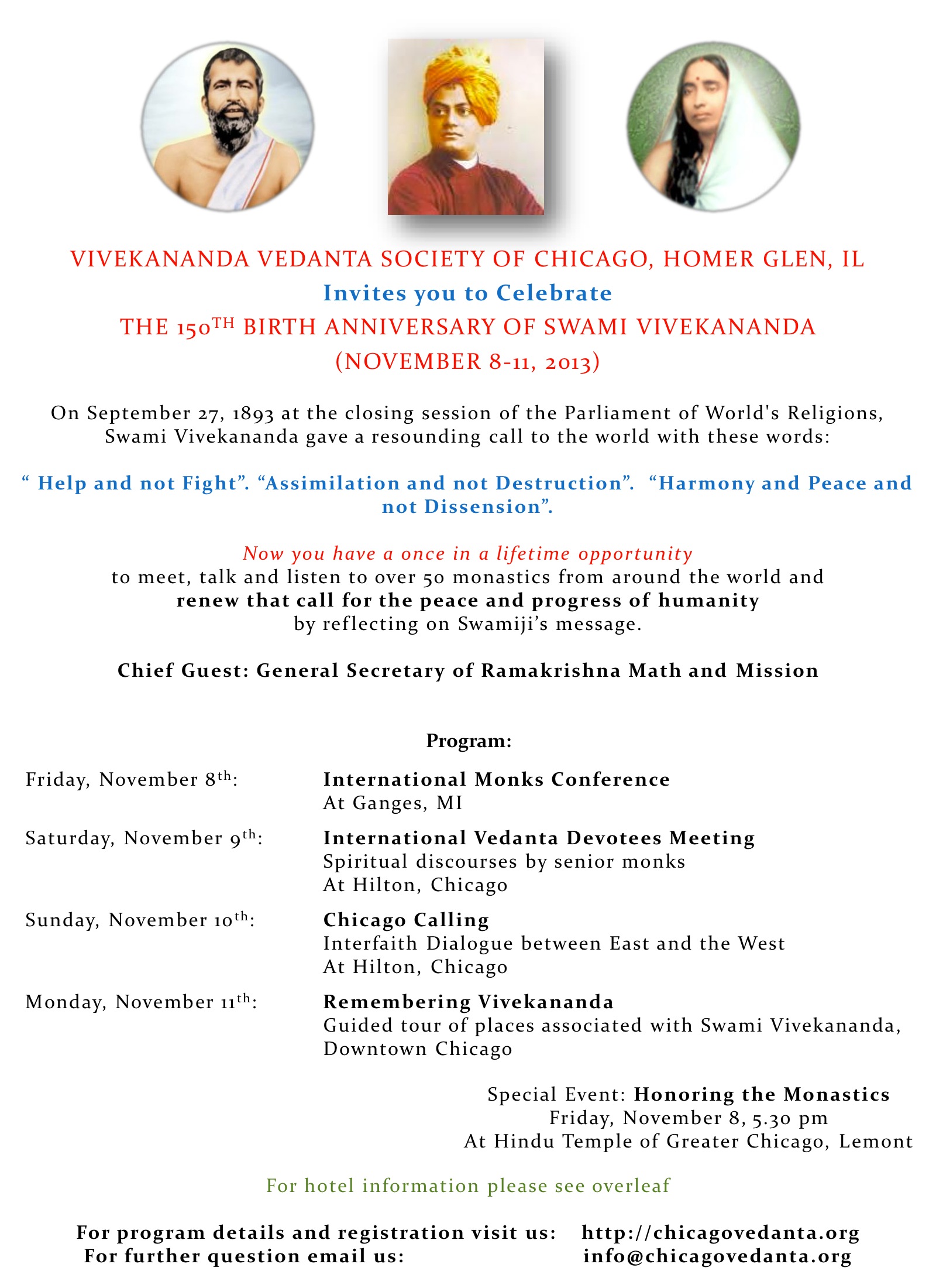 Chicago Calling Announcement