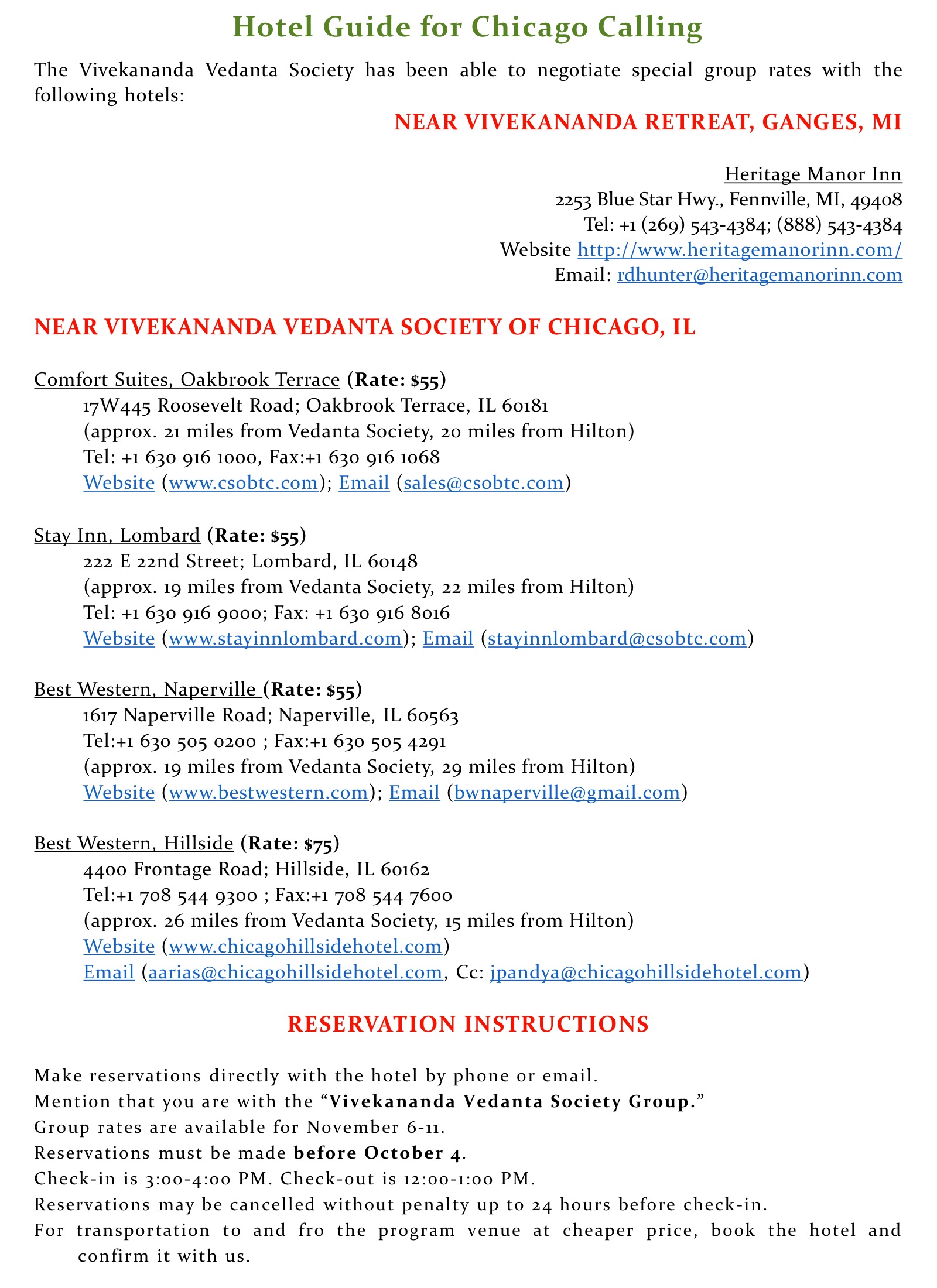 Chicago Calling Announcement